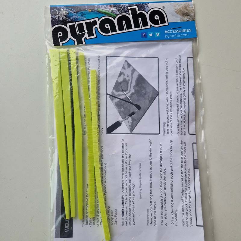 PYRANHA/P&H Plast til sveising