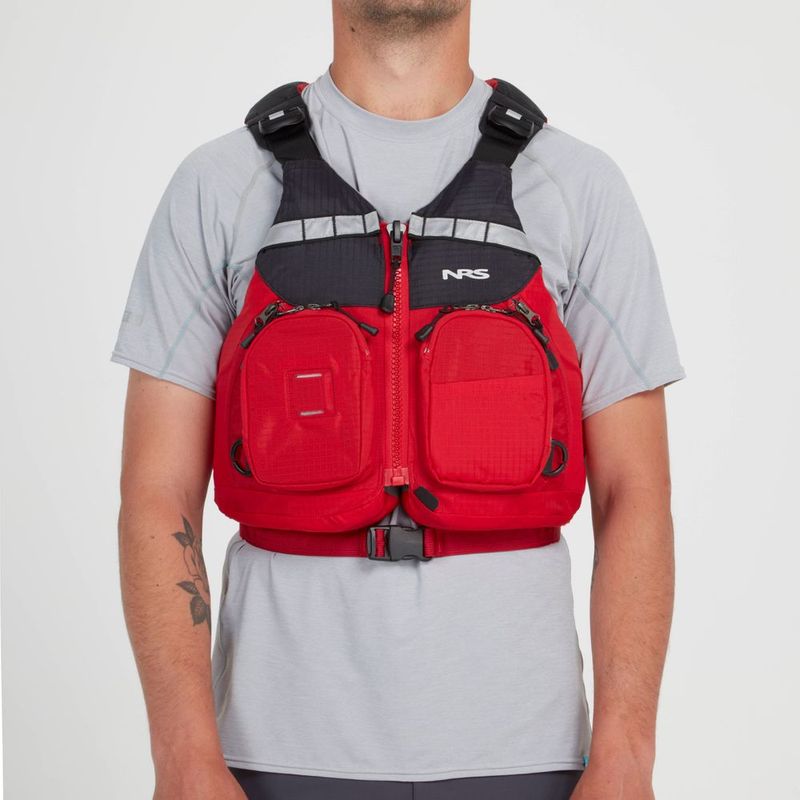 NRS cVest Mesh Back Rød