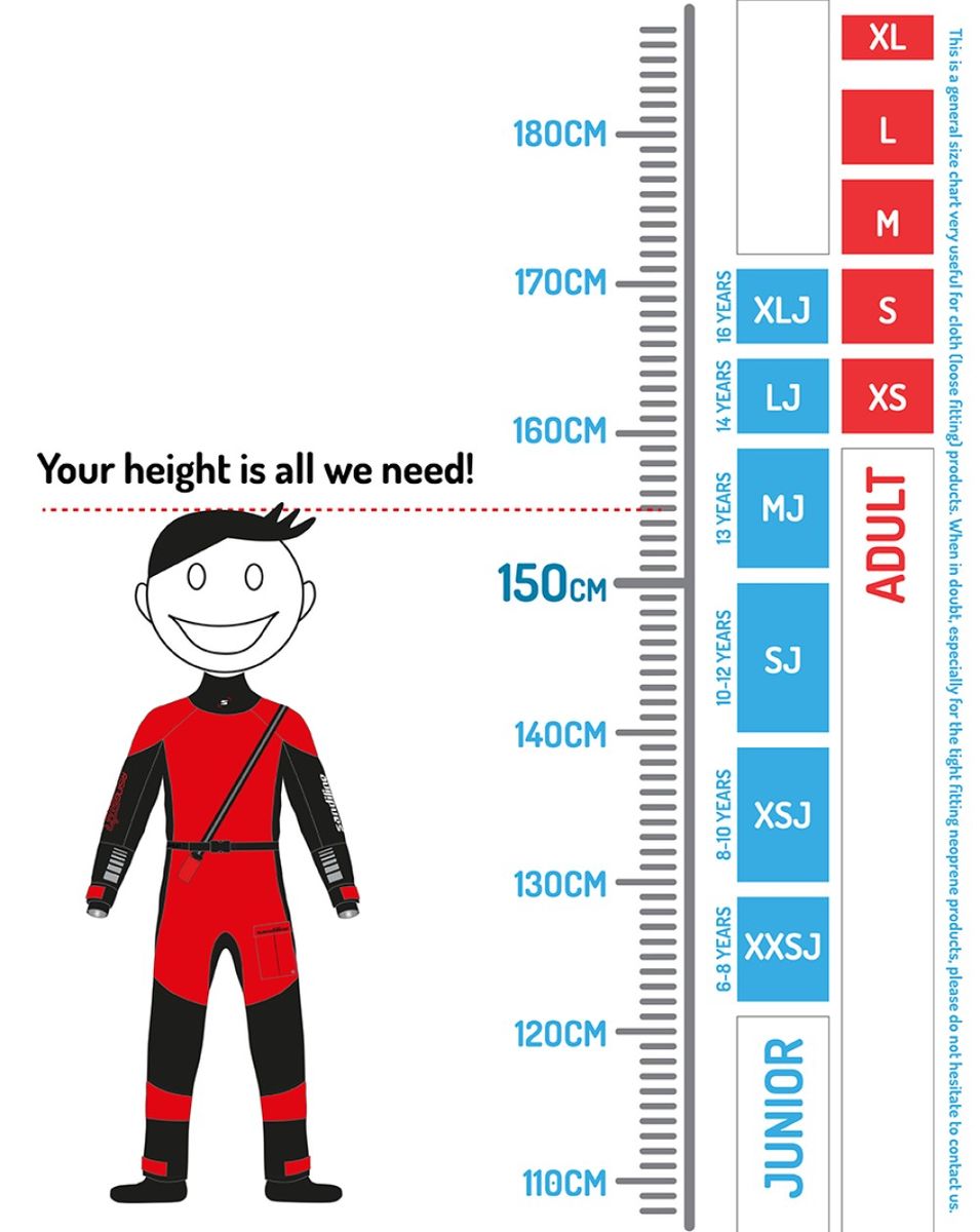 Sandiline Rookie Rising Star tørrdrakt Junior